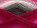 Rainbow White Pink Grey Fuchsia A