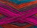 Rainbow Turquoise Purple Green Fuchsia Copper Brown A
