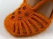 Bootees Orange B