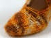 Bootees Brown, Orange, Cream B