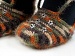 Bootees Green, Brown, Orange A