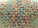 Shawl Green, Yellow, Pink C