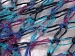 Shawl Purple, Black, Turquoise A
