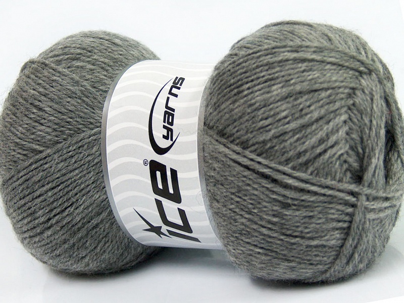 Virgin Wool Deluxe Grey at Yarn Paradise