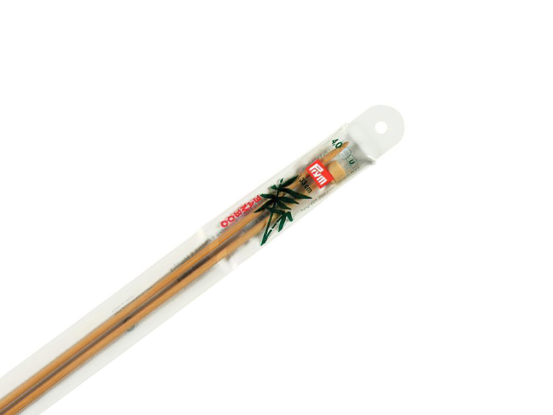 Prym Bamboo Knitting Pins 4 mm (US 6)