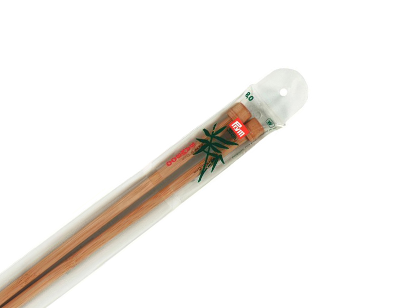 Prym Bamboo Knitting Pins 8 mm (US 11)