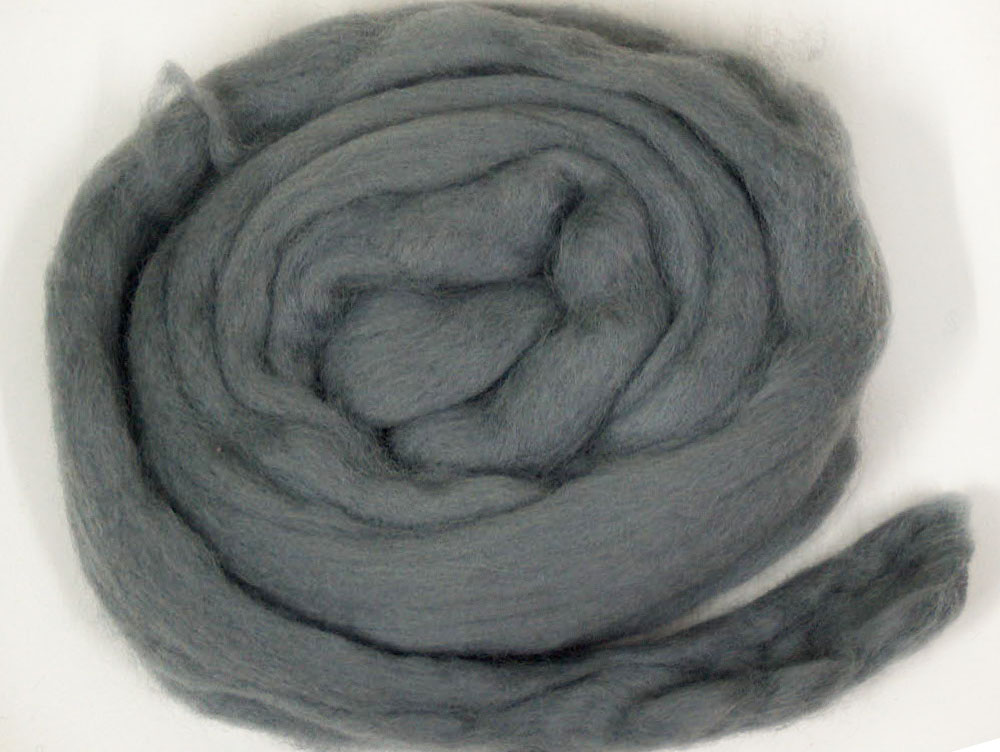 Grey Needle Felting Wool