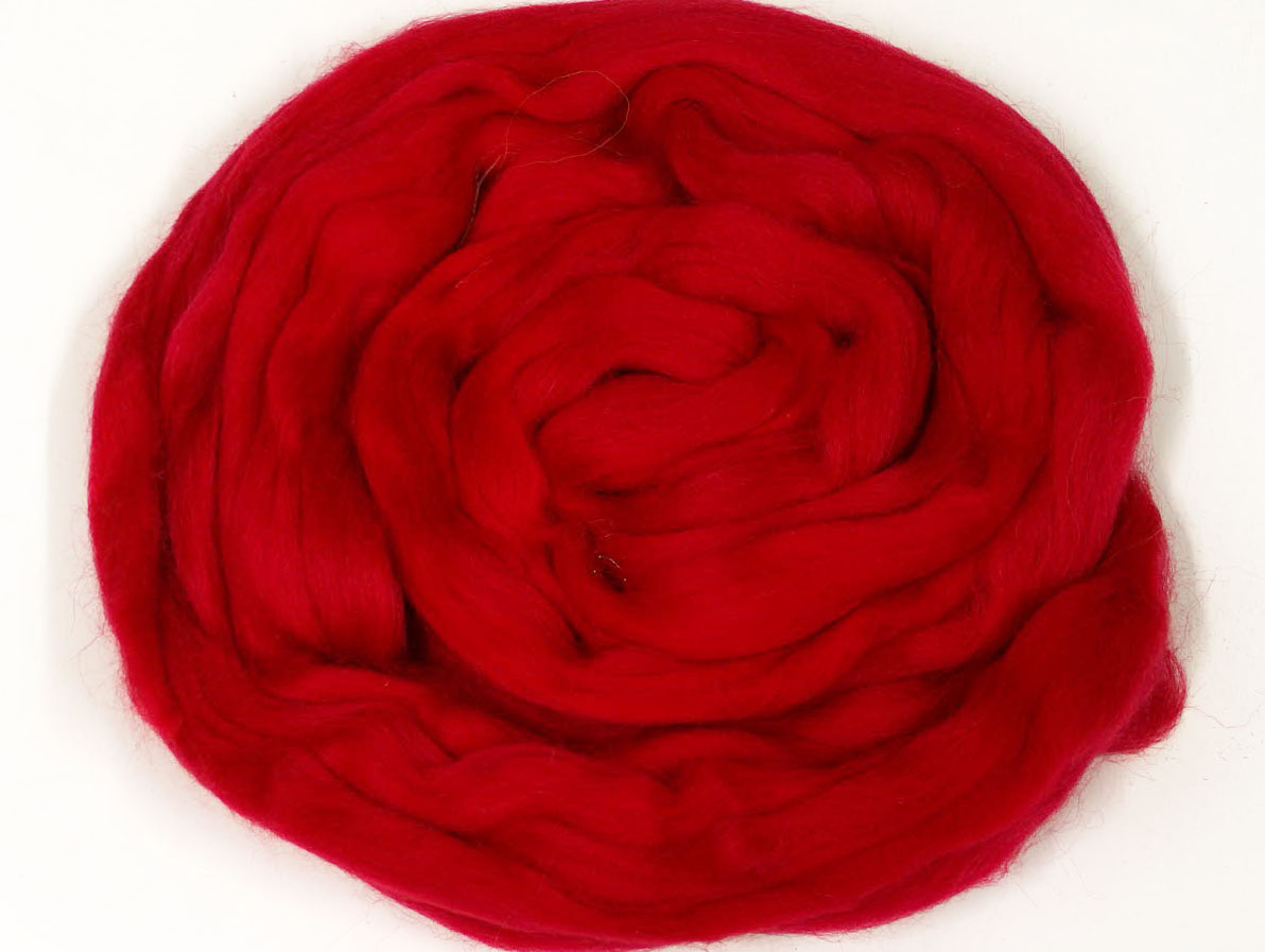 Kırmızı Needle Felting Wool