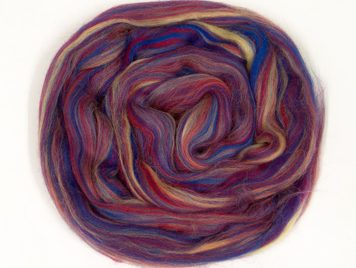 Rainbow Needle Felting Wool