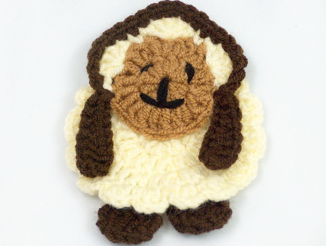 Knitted Accessory - Animal Figure Lamb