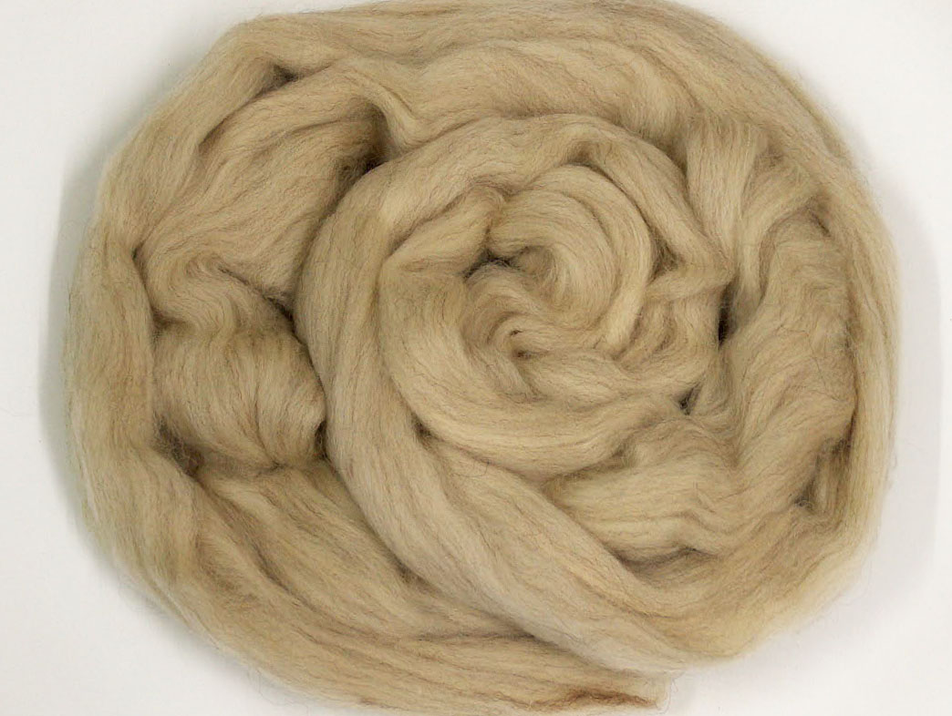 Krem melanj Needle Felting Wool