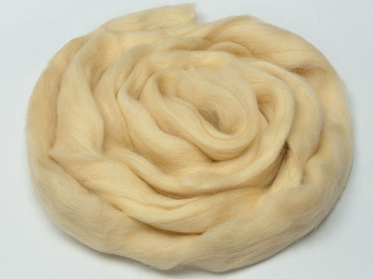 Koyu Krem Needle Felting Wool