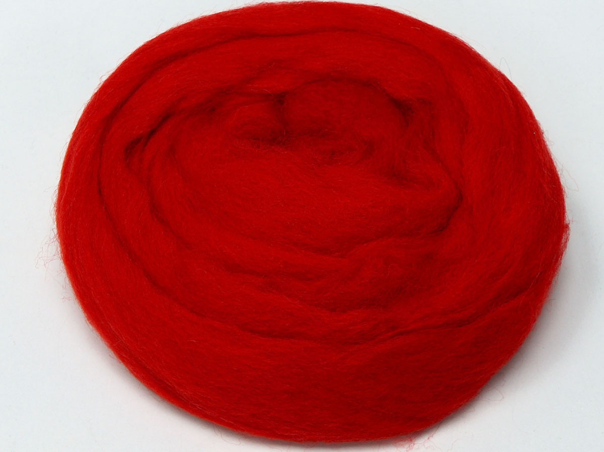 Kırmızı Needle Felting Wool