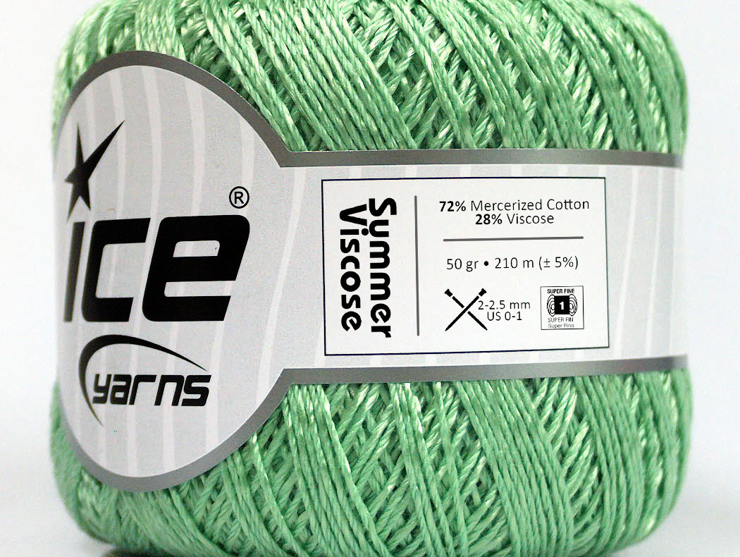 Summer Viscose Mint Green