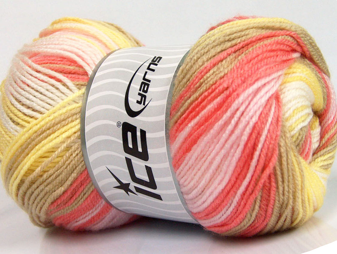 Magic Baby Yellow, Camel, Salmon, Pink, White, Baby Yarns Yarn Paradise