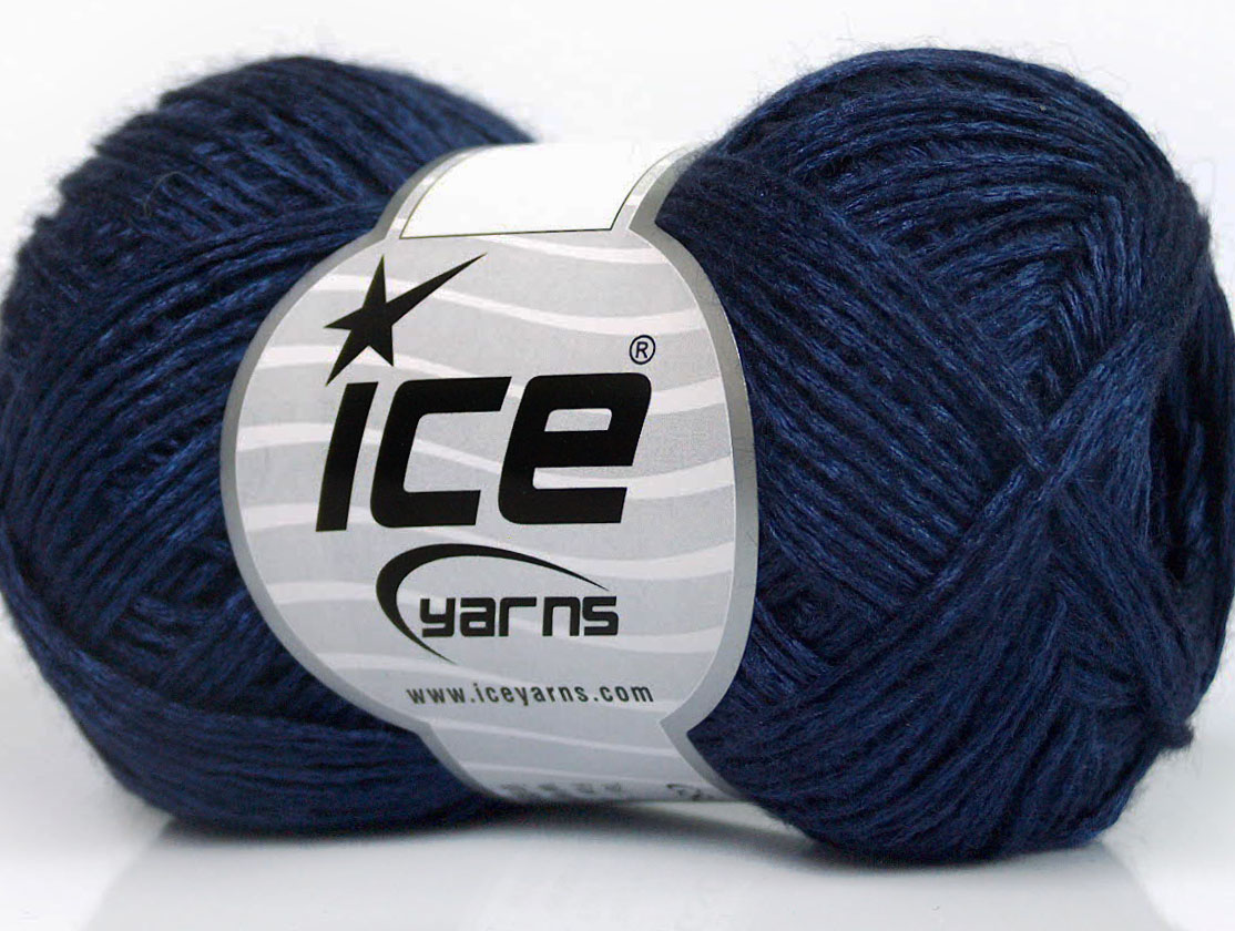 Lüks İplik Mavi Cashmere Silk
