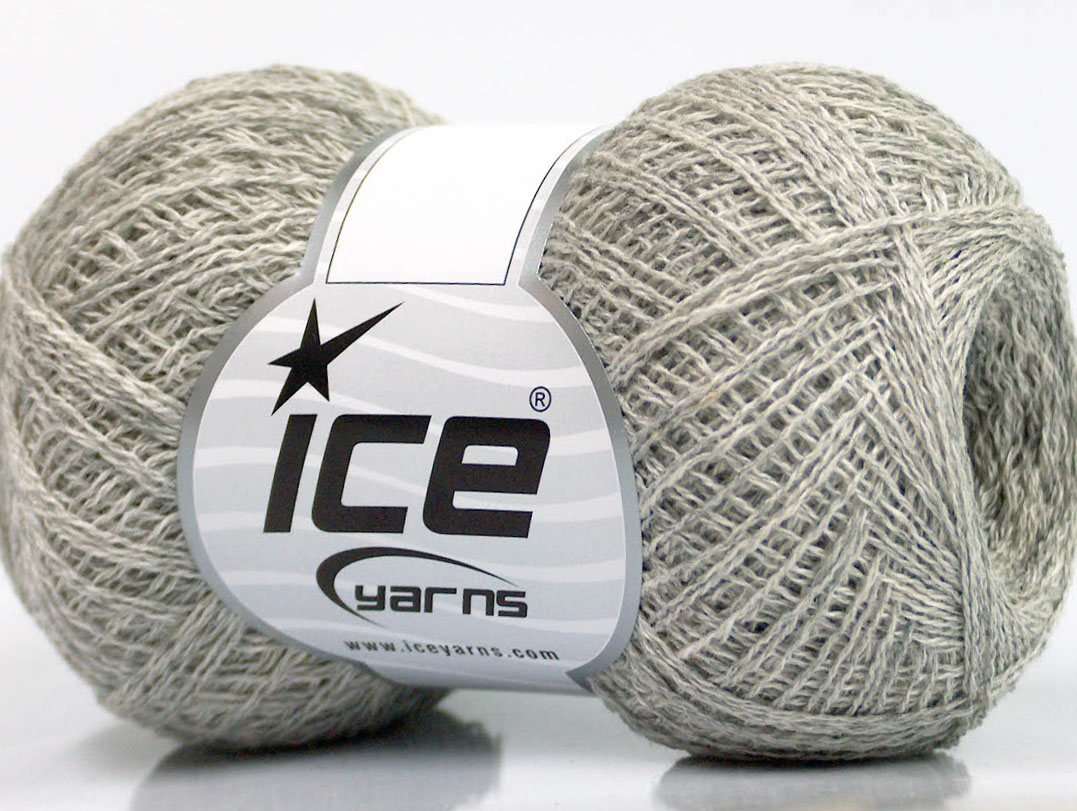 Lüks İplik Açık Gri Cashmere Silk