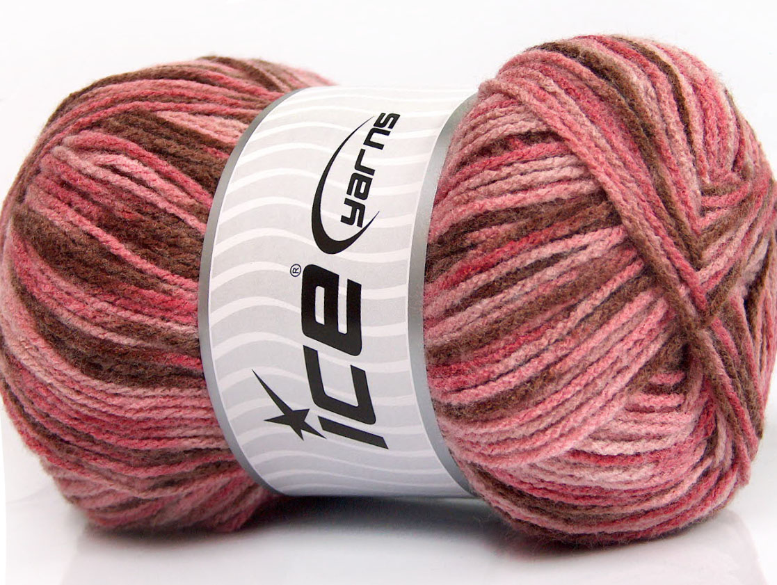 Sale Self-Striping Pembe tonları Kahverengi