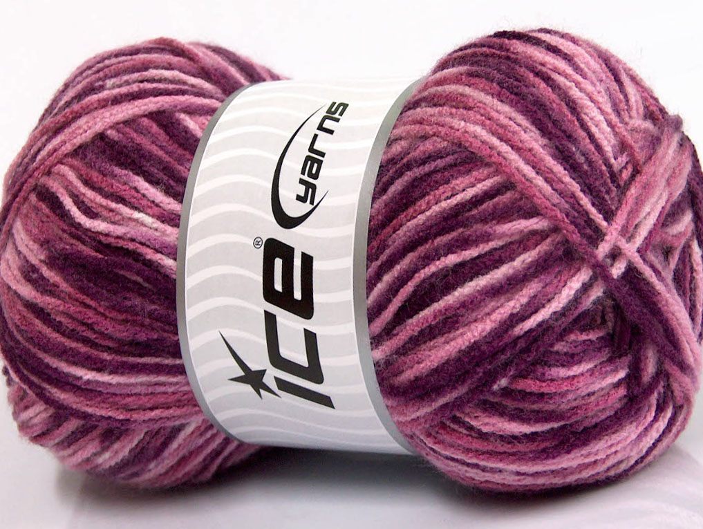 Sale Self-Striping Purple Pink Shades
