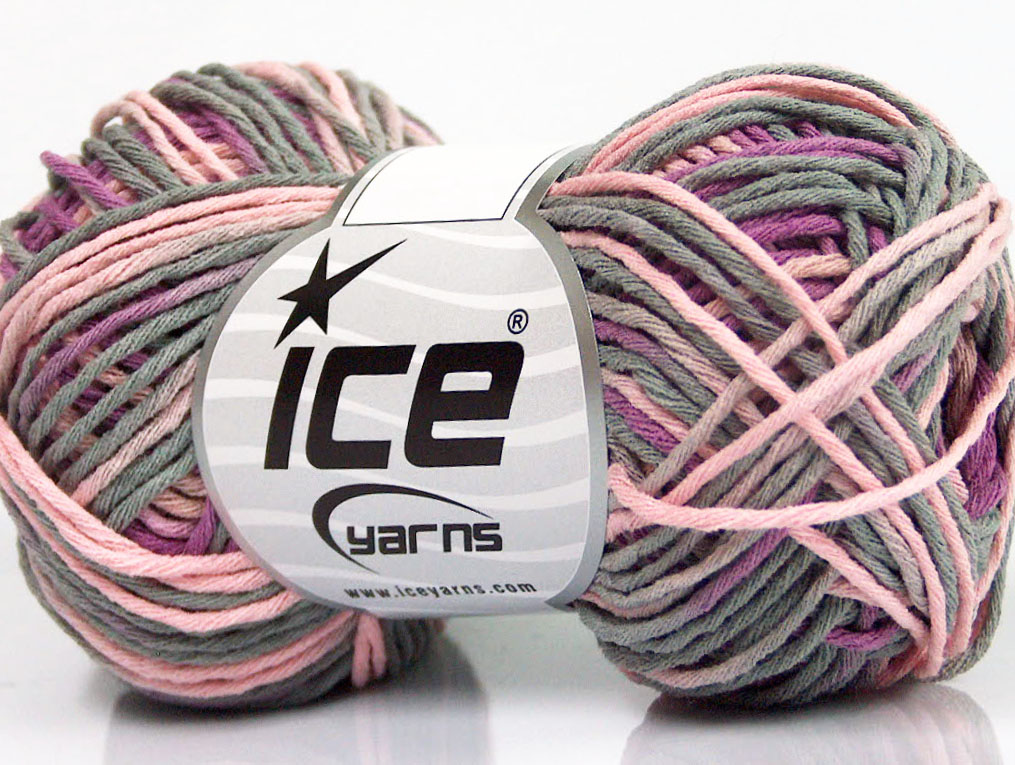 Sale Self-Striping Pembe Lavanta Gri