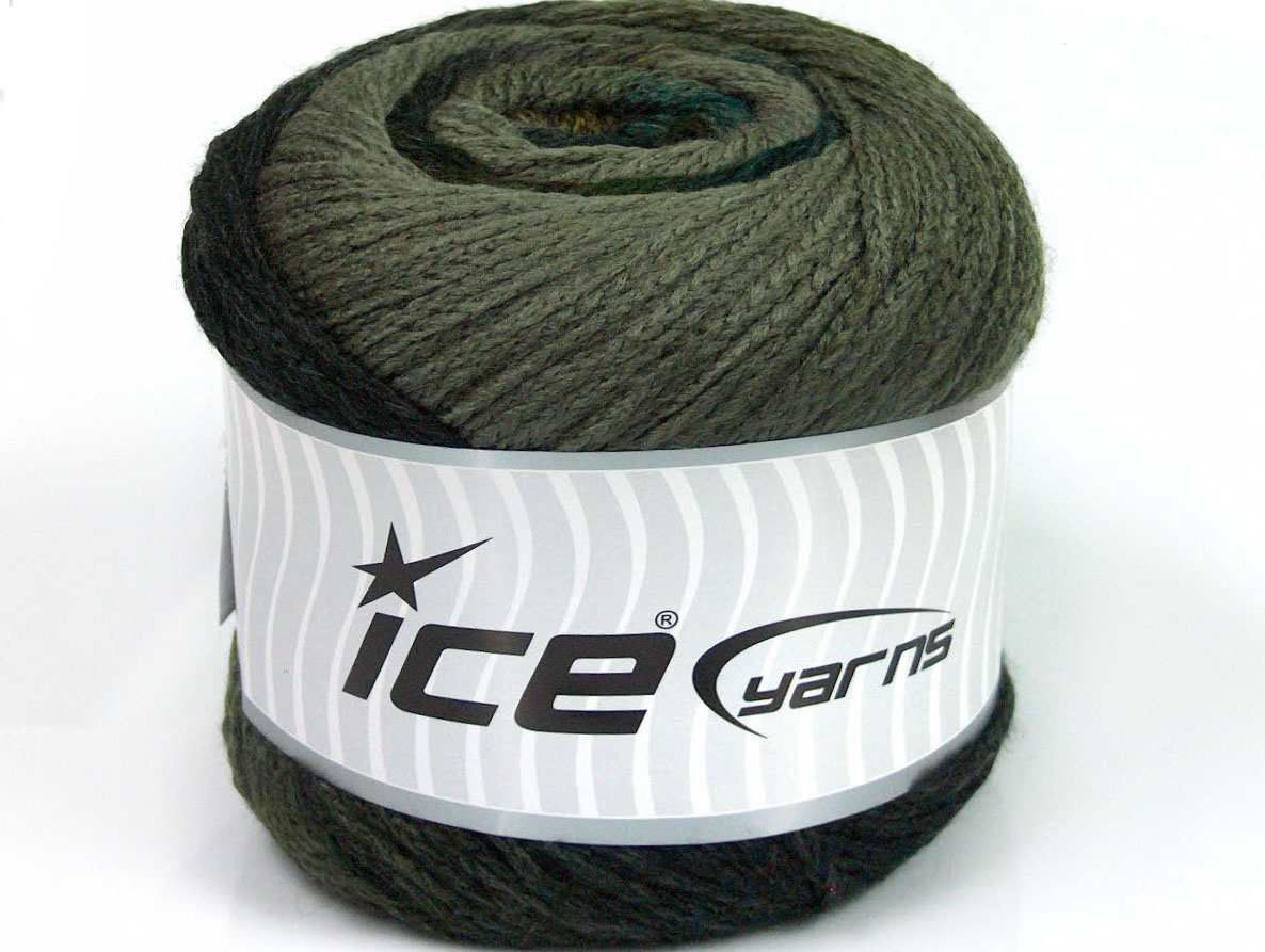 Cakes Chain Turquoise Grey Shades