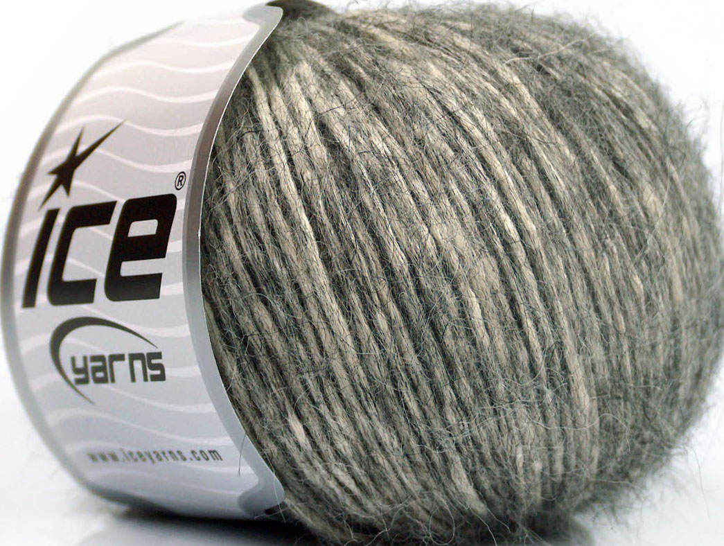 Alpaca Cotton Grey Cream