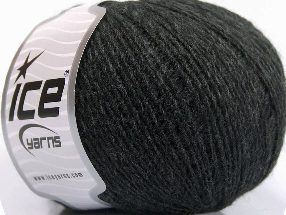 Wool Cord Sport Anthracite Black