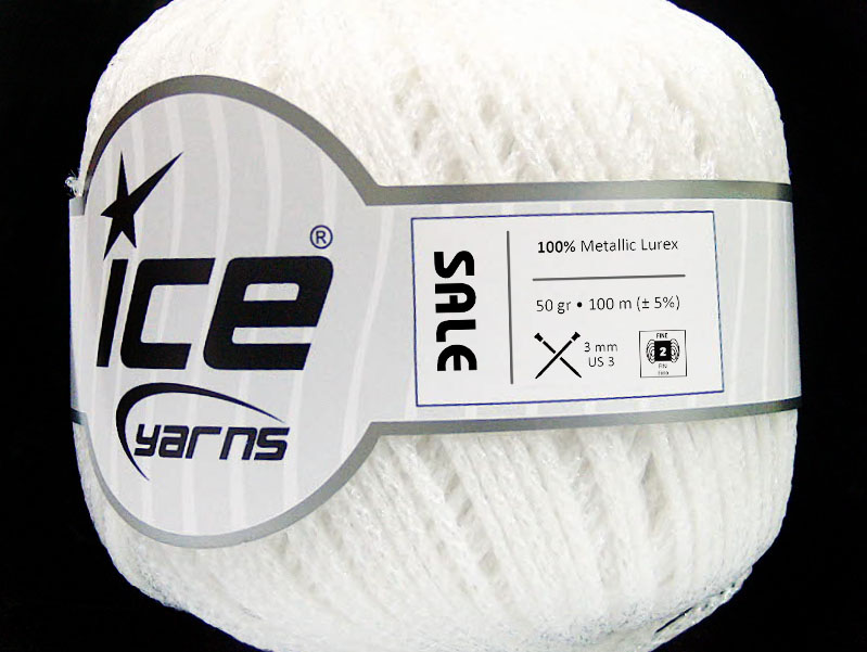 Sale Metallic White