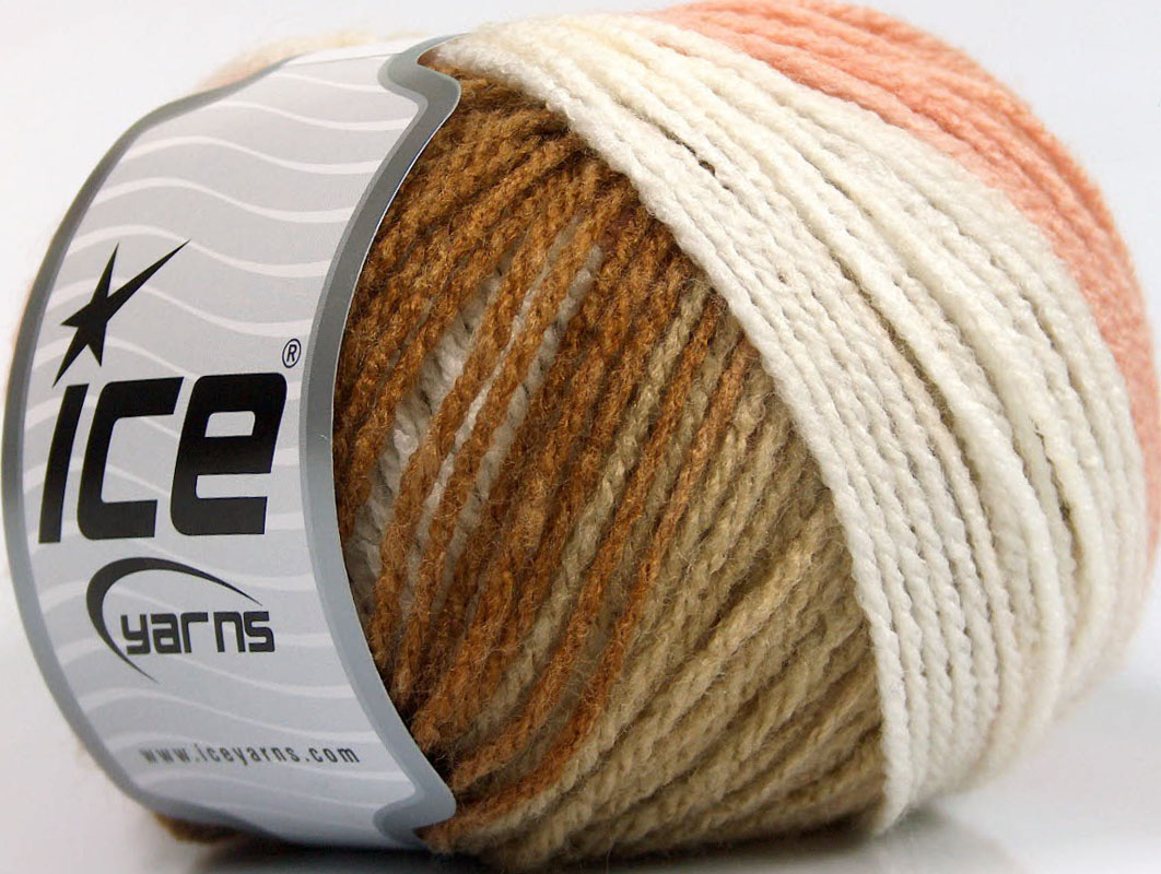 Sale Self-Striping Powder Pink, White, Brown Shades