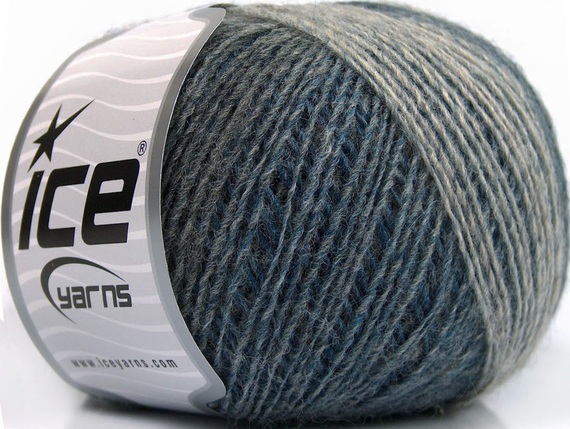 Wool Cord Sport Blue Shades, Grey Shades