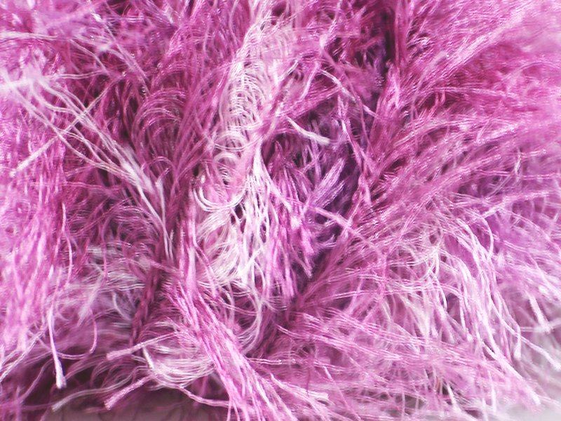 Long Eyelash Purple, White