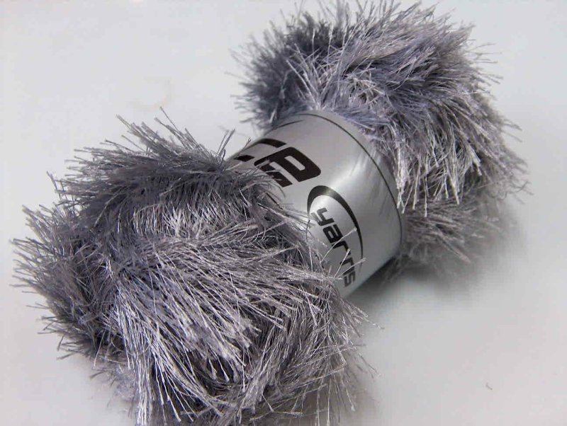 Eyelash 100gr Silver, Grey