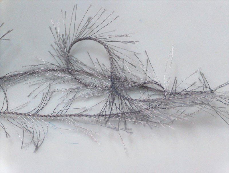 Eyelash 100gr Silver, Grey