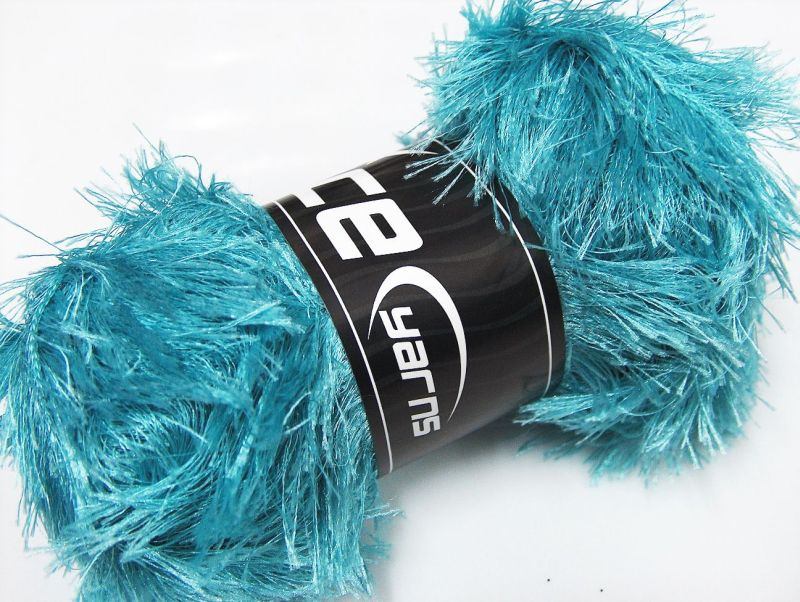 Eyelash 100gr Turkuaz