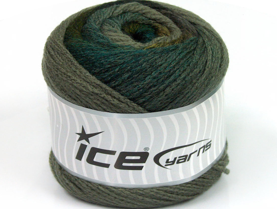 Cakes Chain Grey Shades, Green Shades