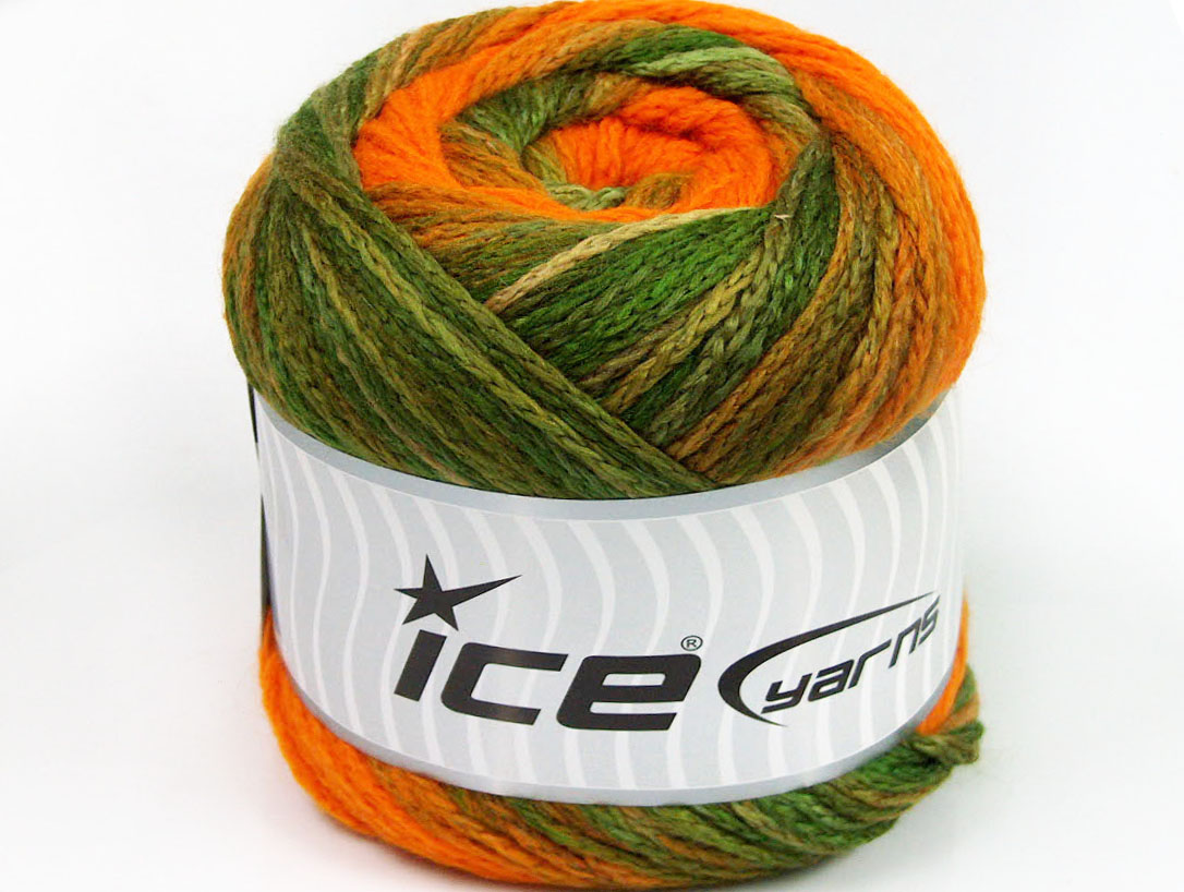 Cakes Chain Orange, Green Shades