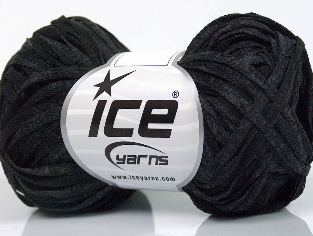Viscose Shine Bulky Black, Grey