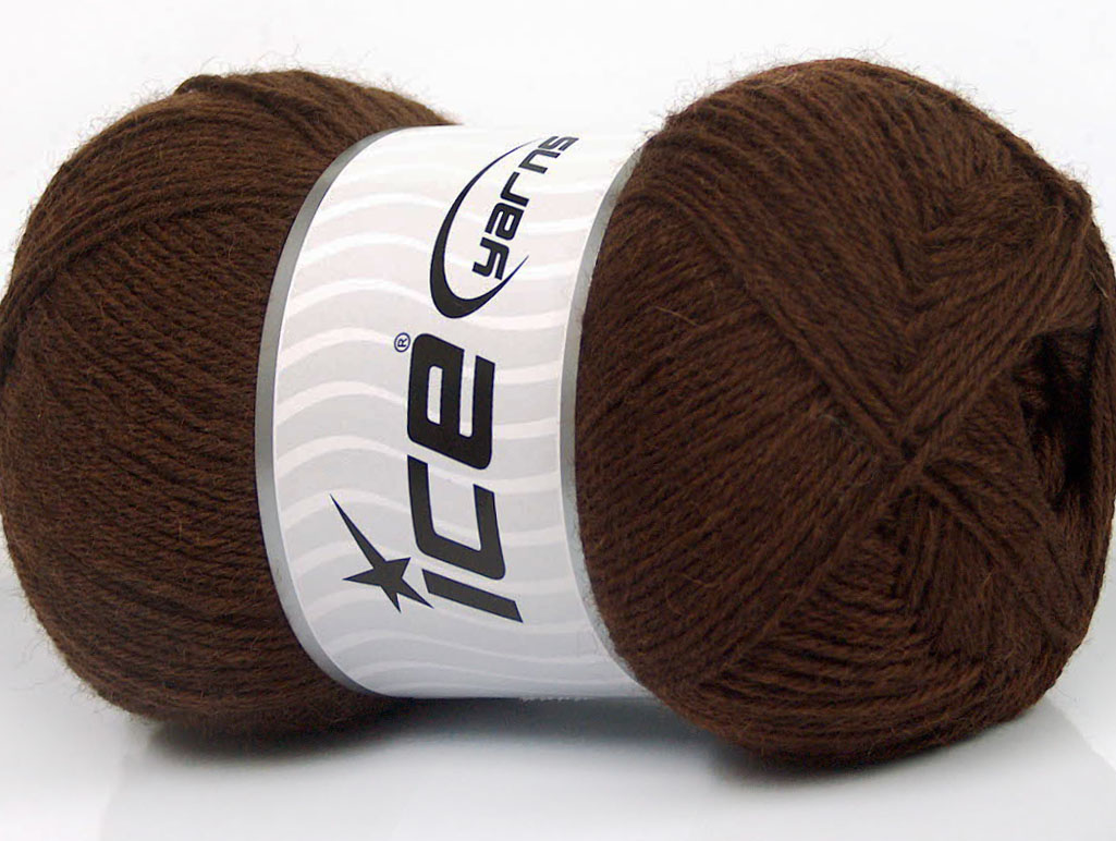 Solid Sock Brown