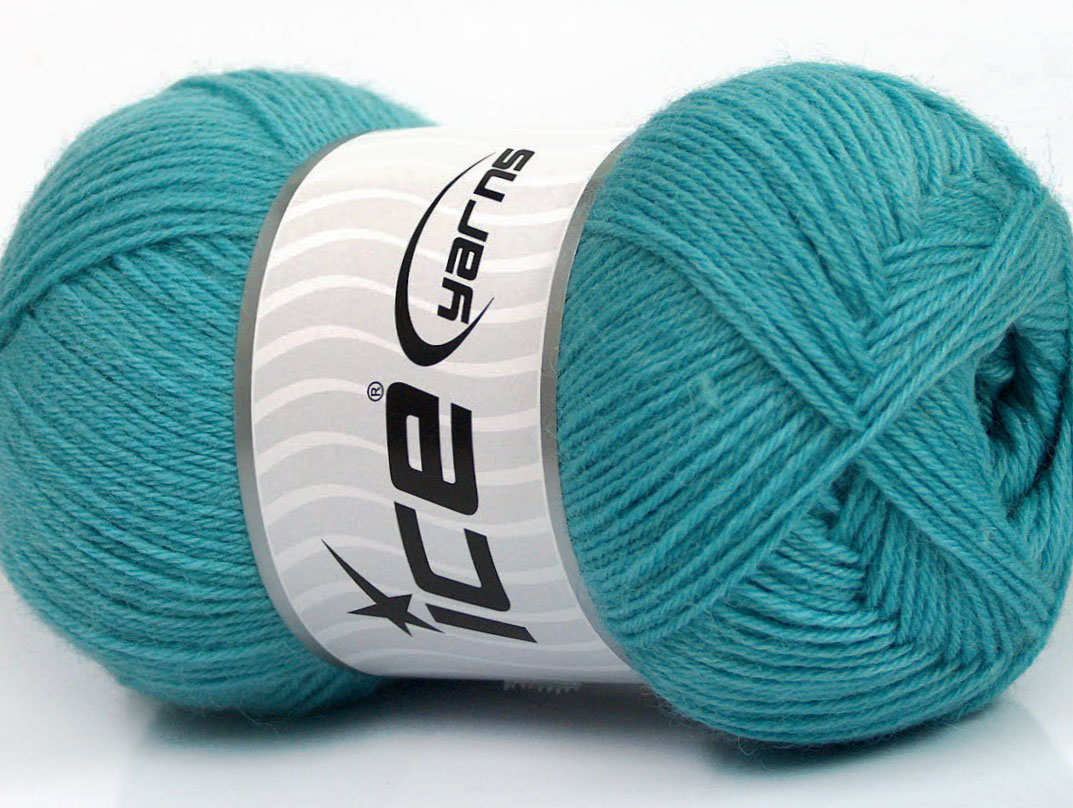 Solid Sock Turquoise