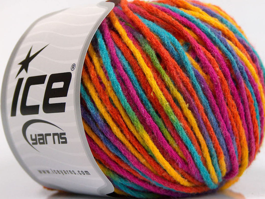 Wool Worsted Color Rainbow