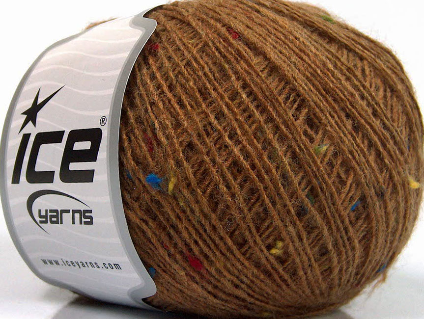 Pop Wool Tweed Brown