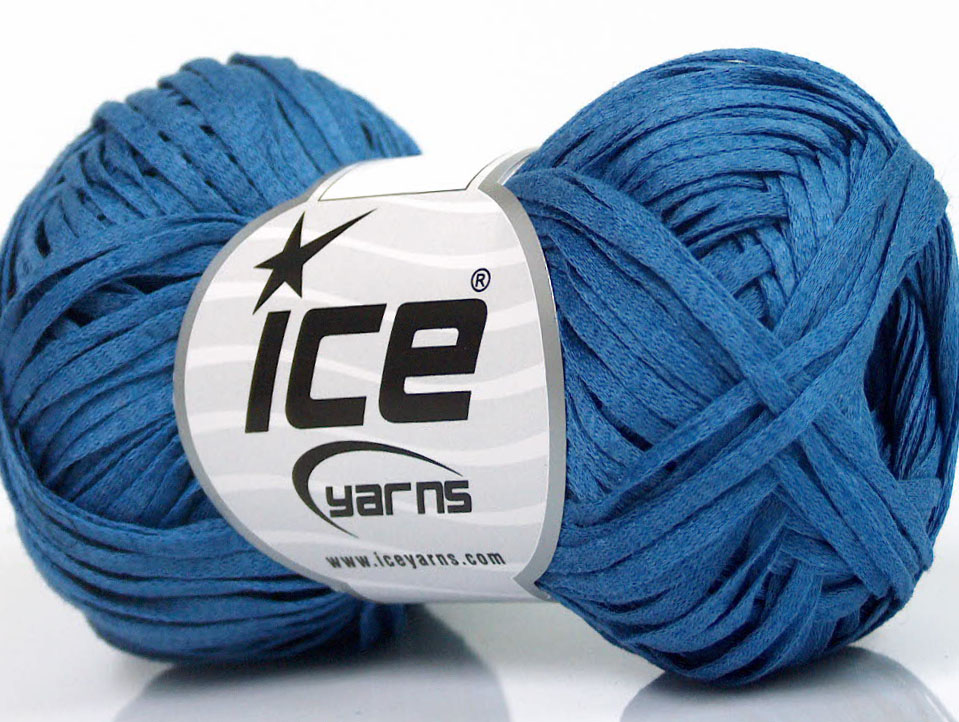 Sale Summer Blue Linen Cotton Natural Yarn