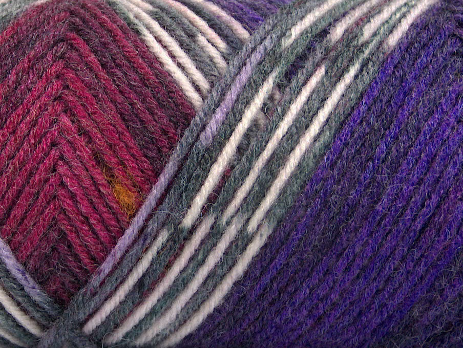 Bonito Ethnic Purple Burgundy White Grey Fall Winter Yarns Ice Yarns Online Yarn Store