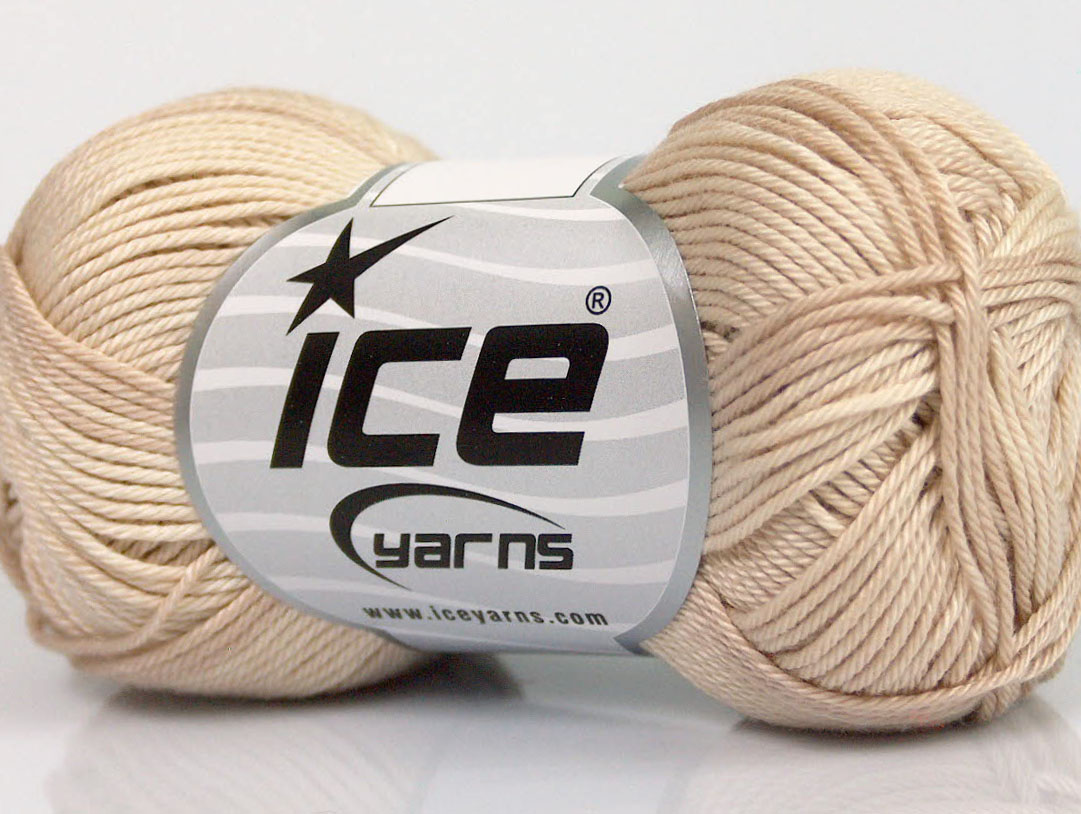 Cotton Fine Melange Bej