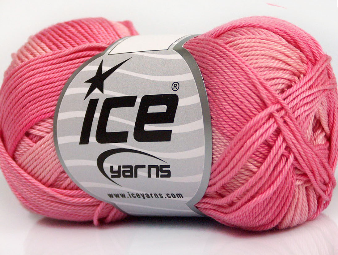 Cotton Fine Melange Pink