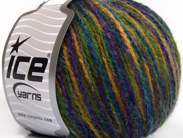 Sale Self-Striping Green Shades, Purple, Blue