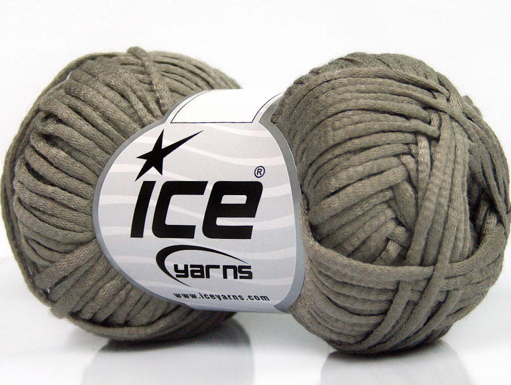 Tube Cotton Worsted Grey