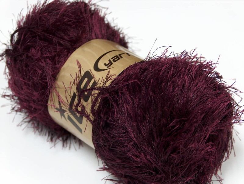 Eyelash 100gr Burgundy