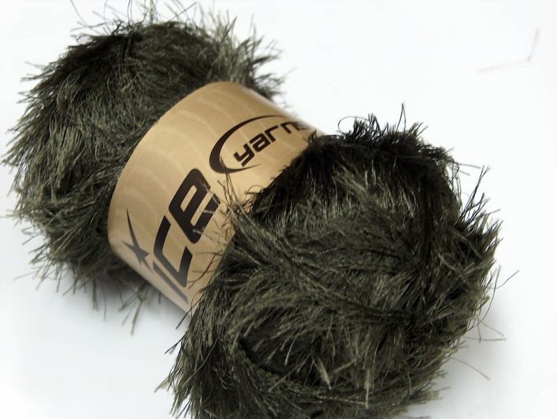 Eyelash 100gr Jungle, Green