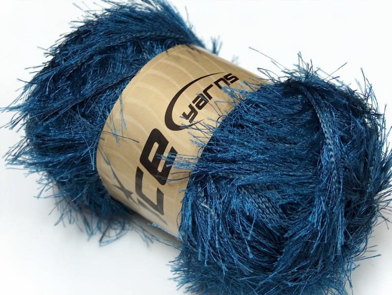 Eyelash 100gr Dark Turquoise
